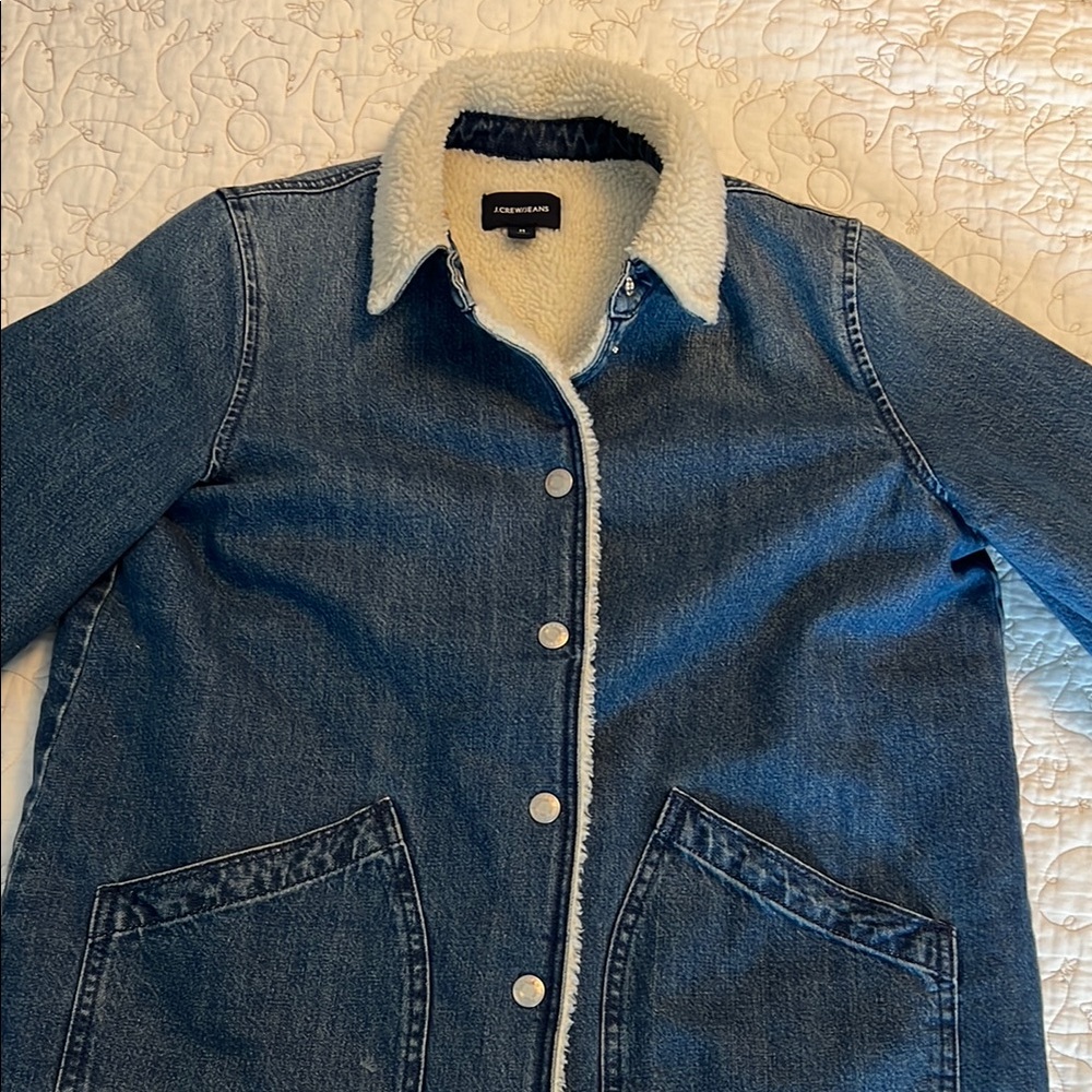 JCrew Blue Denim Jacket